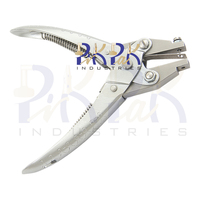 Pince perforatrice parallèle 2 mm à poignée à ressort 140 mm en acier au carbone, outil de bijouterie pour percer des trous dans les tôles de métal, cuivre, argent, laiton