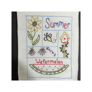 Add Eco Flair 100% Coton Brodé Séchage Rapide Léger Fait à la Main Recyclable 18x28 Occasion Conceptions Sophistiquées Serviettes Cadeaux - Product Image 4