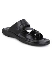Wholesale Genuine Leather Men's Slip On Sandals Comfortable Casual <b>Slippers</b> Soft Cushioned Anti Slip Sole Open Toe <b>Summer</b> - Product Image 5