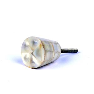 Accesorios de Ferretería para el Hogar: Tiradores de Cajones y Armarios Hechos en India, Tiradores Personalizados con Incrustaciones de Hueso en Blanco y Negro para Cocina - Product Image 4