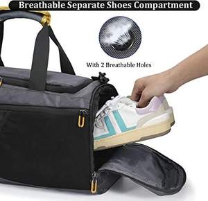 กระเป๋ากีฬาน้ำหนักเบาออกแบบได้ตามต้องการกระเป๋าเดินทางกันน้ำพกพาไปยิมค้างคืนกระเป๋าดัฟเฟิลกระเป๋าอเนกประสงค์ - Product Image 4