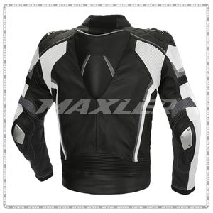 Veste en cuir de moto homologuée CE pour femme | Veste de motard élégante et durable | Veste d'équitation en cuir - Product Image 2