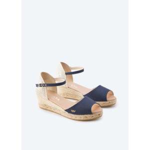 Sandali con zeppa in tela espadrillas Cavall - Product Image 3