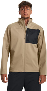Chaqueta acolchada Softshell de alta calidad para hombre, el mejor diseño de cuello con capucha y cierre de cremallera impermeable a prueba de viento, venta al por mayor - Product Image 3