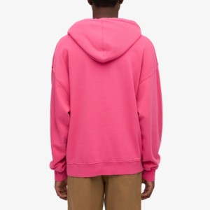 2025 venta al por mayor nuevo logotipo personalizado diseño de los hombres 350GSM algodón poliéster mezcla polar liso en blanco sudaderas con capucha de gran tamaño para los hombres - Product Image 6