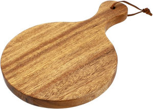 จานเสิร์ฟทำจากไม้ของนักออกแบบทรงสี่เหลี่ยมผืนผ้าขัดเงาธรรมชาติ - Product Image 3