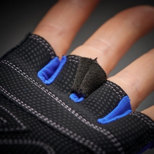 Guantes para usuario de silla de ruedas Movilidad Discapacidad Sin dedos Pulgar largo Palma de cuero para hombres y mujeres Entrenamiento Levantamiento de pesas, Ciclismo - Product Image 6