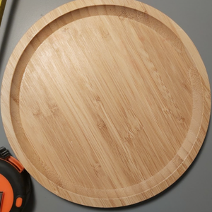 Bandeja de Servir de Cocina de Madera Natural |   Diseño Clásico Rústico, Formas y Tamaños Personalizados - Product Image 4