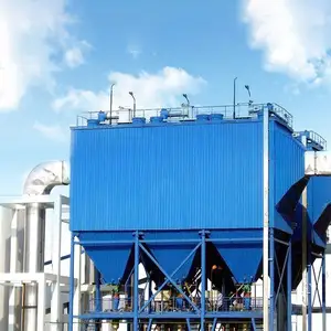 Equipo de filtro de eliminación de polvo para planta de cemento, Colector de pulso Industrial