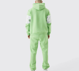 Conjunto de Chándal Unisex 2026, 100% Algodón, Sudadera con Capucha y Pantalones Deportivos Personalizados, Chándal Grueso para Hombre para Invierno, Venta al por Mayor, Hecho a Medida - Product Image 3