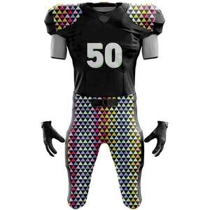 Diseña Tu Propio Uniforme de Fútbol Americano Personalizable con 100% Poliéster para Uso en Cuatro Estaciones, Colores y Logotipo Personalizados, Servicio OEM - Product Image 6