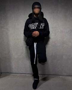 Chándal Hombre Casual Jogger Set Streetwear Moda Athletic Outfit Trendy Pullover Pantalones Chándal de Pakistán - Product Image 6