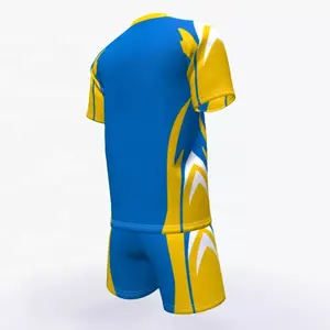 Camiseta de fútbol personalizada 100% poliéster camiseta de fútbol de manga corta y corta camiseta de fútbol Vintage - Product Image 4