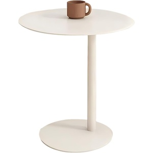 Mesa auxiliar de metal dorado, mesa de centro para sala de estar, mesa de centro lateral para hotel y restaurante - Product Image 5