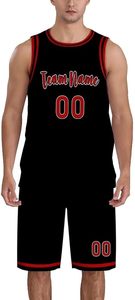 Fait sur mesure uniforme de basket-ball de haute qualité respirant grande taille avec logo personnalisé - Product Image 4