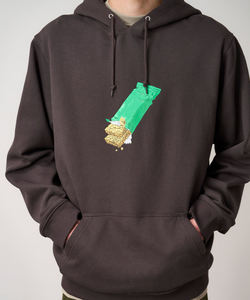 Sudadera con capucha deportiva informal para mujer, sudadera deportiva de algodón con estampado de 320g personalizado, Sudadera con capucha con estampado de primavera y otoño - Product Image 5