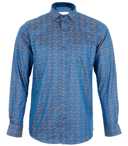 Camisetas de seda con estampado Vintage para hombre de alta calidad, nueva moda BD para cuello Polo, tela de algodón, servicio OEM, paquete individual, suministro a granel - Product Image 3