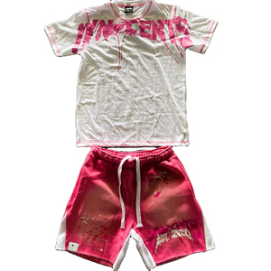 Conjunto de Shorts de Verano para Hombre, Nuevo Modelo 2025, Alta Calidad, 100% Algodón, Transpirable, Cómodo, Estilo Urbano, Colores en Contraste - Product Image 2