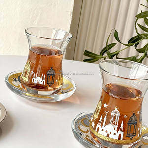 Juego de Tazas de Té Ramadán Kareem, Juego de Tazas de Té y Tetera de Estilo Árabe, Juego de Vasos Festivos - Product Image 5