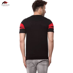 T-shirts décontractés pour hommes de haute qualité Polyester/coton couleurs unies taille plus caractéristique de sonnerie réglable - Product Image 4
