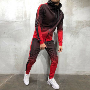 Chándal de calle de alta calidad con logotipo bordado personalizado, ropa con capucha, ideal para entrenamiento físico, chándal de invierno - Product Image 2