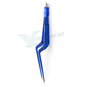 Fórceps bipolares antiadherentes de color personalizados hechos en fábrica más vendidos, abrazadera de plástico ligera de acero inoxidable, fuente de energía eléctrica - Product Image 3