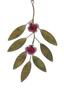 Venta al por mayor RUSTICO VINTAGE HECHO A MANO GALVANIZADO FLOR COLGANTE MANGO PARA INTERIOR VACACIONES CASA NAVIDAD COLGANTE DECORACIÓN USO - Product Image 4