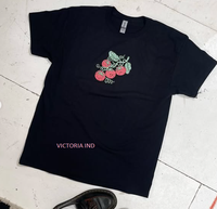 T-shirt pour homme en coton 100% anti-rides, coupe classique, style streetwear, manches évasées, logo personnalisé, écologique, été