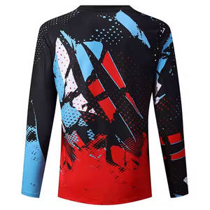 Barato Downhill Jersey Motocross Mtb Ciclismo Jersey Hombres Mountain Bike Ropa Personalizada Bike Dirt Bike Off Road Racing Jersey - Product Image 2