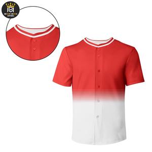Conjuntos de Camisetas de Béisbol con Estampado Personalizado, Tallas Grandes para Hombre, Colores Personalizados, Sublimación, 100% Poliéster, Transpirable, Secado Rápido - Product Image 5