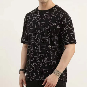 Camiseta informal directa de fábrica nueva ropa de hombre al por mayor de alta calidad Camiseta de manga corta - Product Image 3