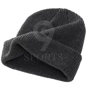 Jacquard 100% <b>Wool</b> Promotional <b>Beanie</b> <b>Hat</b> for Men Custom Logo for Gifts or Events - Product Image 5