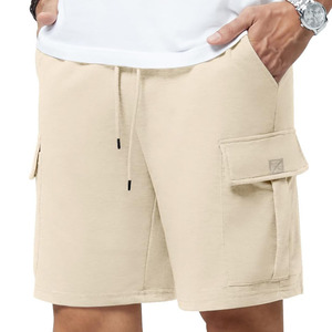 กางเกงขาสั้นผู้ชายแฟชั่นแนวสตรีทกางเกงขาสั้นเอวยางยืดสำหรับผู้ชายโลโก้ตามสั่งแนวสตรีท - Product Image 3