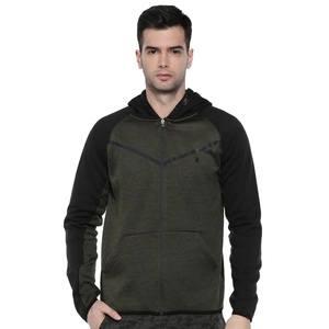 Pantalons de survêtement personnalisés en gros, coupe slim, fermeture éclair, pantalons de jogging pour hommes, fermeture éclair, sweat-shirts de jogging, ensembles de survêtement, pantalons de survêtement, sweat-shirt - Product Image 4