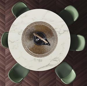 แผ่นรองแก้วลูกปัดทรงกลมที่ทันสมัยทำด้วยมือสำหรับโต๊ะรับประทานอาหารงานแต่งงานงานคริสต์มาสและงานสังสรรค์ในครอบครัวสำหรับงานปาร์ตี้ - Product Image 6