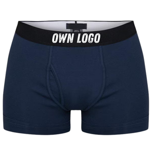 ขายส่งกางเกงบ็อกเซอร์ชายจำนวนมาก รับผลิตตามแบบ OEM พร้อมปักโลโก้ ผ้าฝ้าย 100% ระบายอากาศ แห้งเร็ว ผลิตจากโรงงานโดยตรง ODM - Product Image 3
