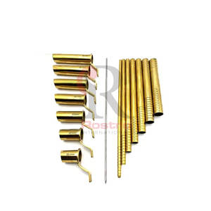 ชุดท่อดึงกลับสแตนเลสแบบแมนนวลชุดผ่าตัดใช้ซ้ำได้สำหรับการผ่าตัดทั่วไปขนาดที่กำหนดเอง - Product Image 5