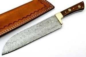 NM Hand-Made Damascus Steel Chef <b>Knife</b> Daily Use for <b>Kitchen</b> & Restaurant <b>Sharp</b> <b>Knife</b> for Culinary Professionals - Product Image 2