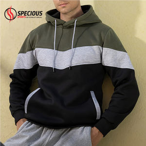 Sweat-shirt à capuche confortable, respirant, imperméable et coupe-vent pour l'hiver |   Sweat-shirt pour homme en coton, personnalisable, pour un usage quotidien, vente en gros - Product Image 2