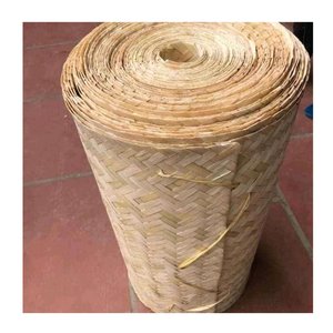 Rollo de correas de bambú decorativas naturales para muebles Correas de bambú al por mayor de Vietnam - Product Image 2