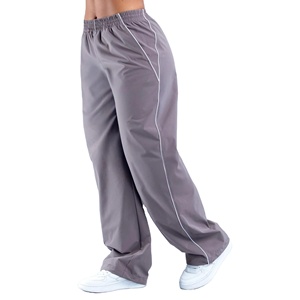 Pantalon de jogging ample personnalisé pour femme – Taille élastique avec cordon de serrage et passepoil contrastant – Pantalon décontracté - Product Image 6