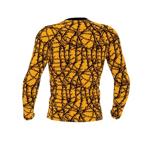 Protector de sarpullido amarillo para hombres, uniforme de entrenamiento para Boxeo, sin Gi, Bjj Gear & Boxing - Product Image 2