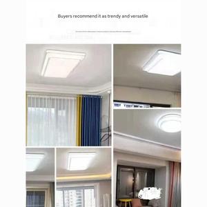 JYLIGHTING-Lámpara de techo de cristal <span class=keywords><strong>rectangular</strong></span> grande para sala de estar, Salón principal, decoración estética, luz <span class=keywords><strong>LED</strong></span> regulable de 140W - Product Image 3