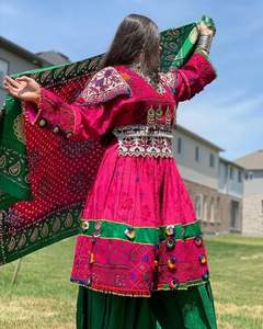 Vestido de la mejor calidad tradicional, Kuchi, Afghanistan, Kuchi, Vintage - Product Image 6