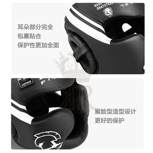 Meilleures ventes de protège-tête en cuir pour la boxe et le karaté Vente en gros Top nouveau produit avec protection contre les coups de pied Kudo Head Guard - Product Image 6