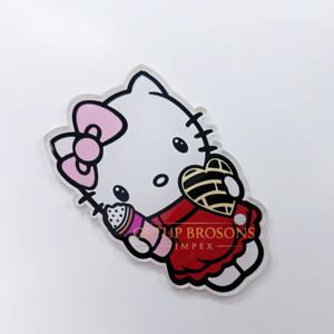 Última Novedad: Placa de Acrílico Personalizada y Sostenible con Diseño de Hello Kitty y Imán para Pinzas de Extensión de Pestañas, Placas Personalizadas Disponibles - Product Image 3