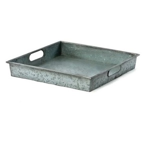 Plateaux de service en bois et métal de qualité supérieure, fabriqués en bois de manguier et pieds en métal, 100% sans danger pour les aliments, pour servir des desserts et des chocolats - Product Image 5