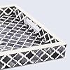Motif marocain inspiré Chic gris 12x12 décor à la maison moderne cuisine artistique plateau de service élégant plateau ottoman pour un usage domestique - Product Image 6