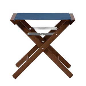 Tabouret pliable polyvalent en bois massif, design moderne compact pour appartement, maison, jardin, salle de bain, spa, hôtel, complexe hôtelier, utilisation en extérieur - Product Image 3