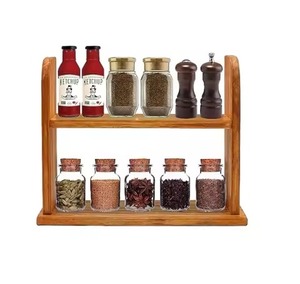 Superior Quality Cabinet Spice Rack Made in <b>Wood</b> for Home Kitchen Hotel <b>Storage</b> Restaurant Use High Premium Spice Rack - Product Image 1